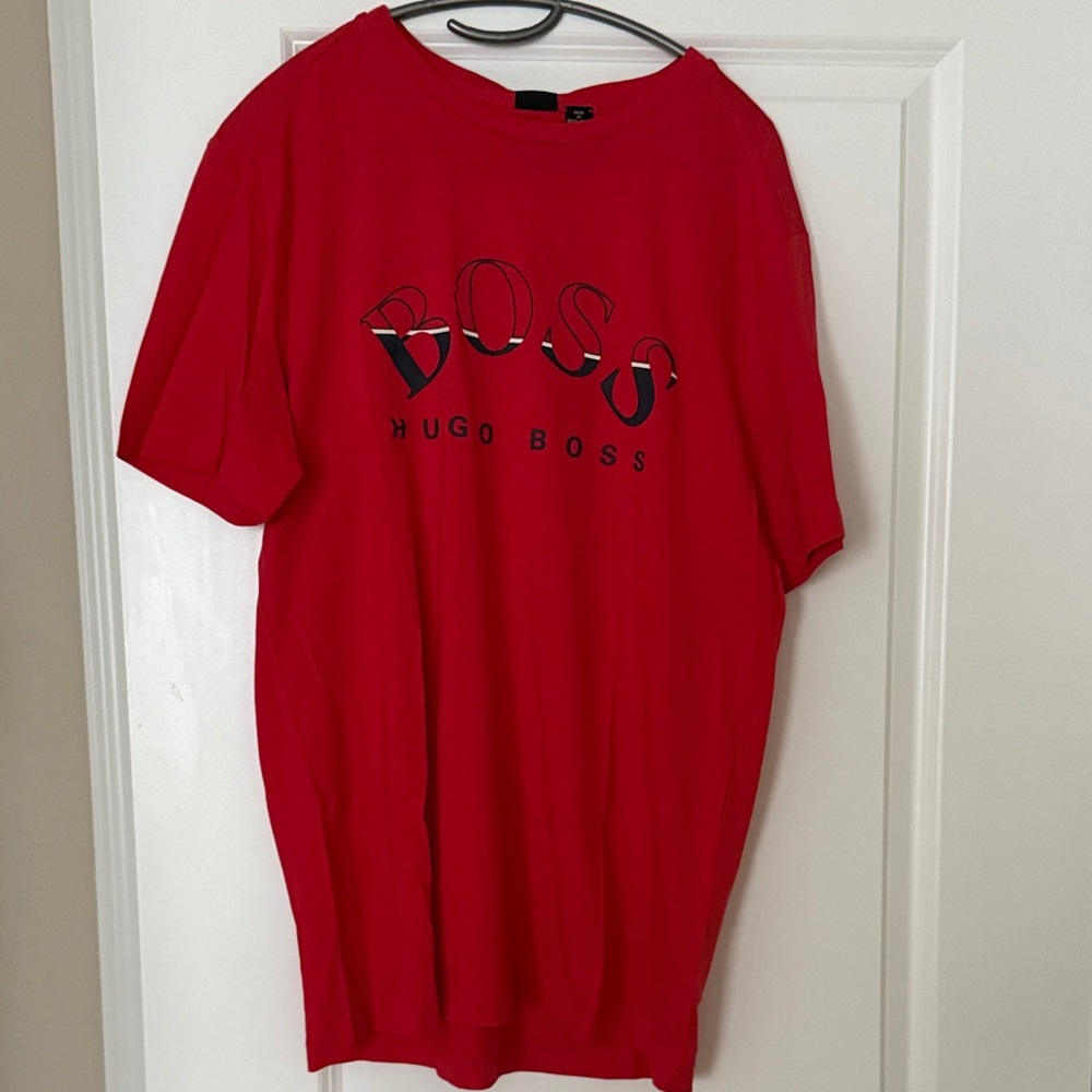 Hugo Boss Bold Red Short Sleeve Tee